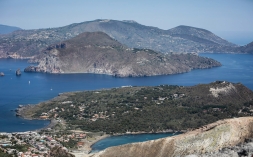View of Lipari from Vulcano.