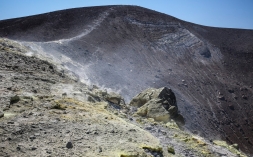 Crater on Vulcano.