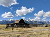 John Moulton barn near Grand Teton National Park