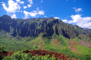 The amazing Napali Coast makes for the best backdrop in this section.