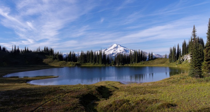 View of Image Lake with Glacier Peak in the background (credit: John Strother)