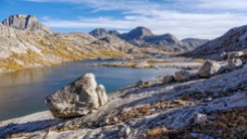 One of many great views in the Titcomb Basin in the Wind River Range.