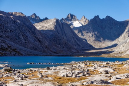 One of many great views in the Titcomb Basin in the Wind River Range.