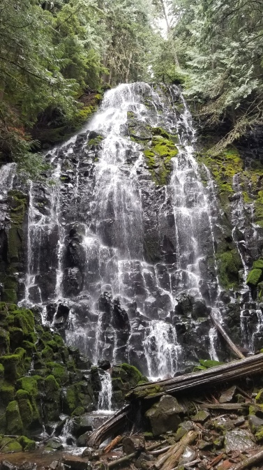 View of Ramona Falls in the Mt. Hood Wilderness
